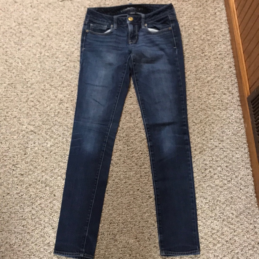 Dark washed vintage AE jeans